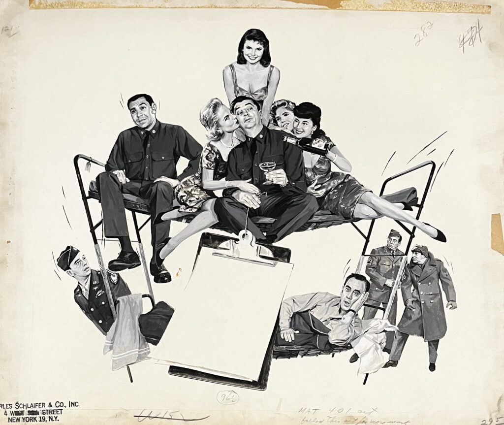 A group of people posing together with musical instruments and equipment.
